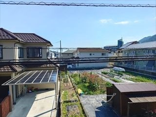 エモーション　Ｂ棟の展望|募集のお部屋（202号室）からの眺望です！