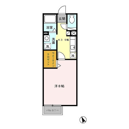 セジュール光ヶ丘の間取り