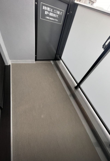 ザ・パークハビオ入谷のバルコニー