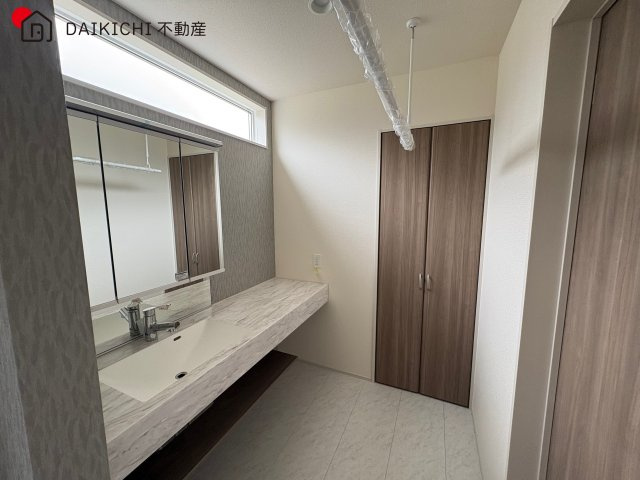 【洗面所】 | 坂戸市鶴舞2丁目5期　ブルーミングガーデン　新築戸建　全1棟　1号棟