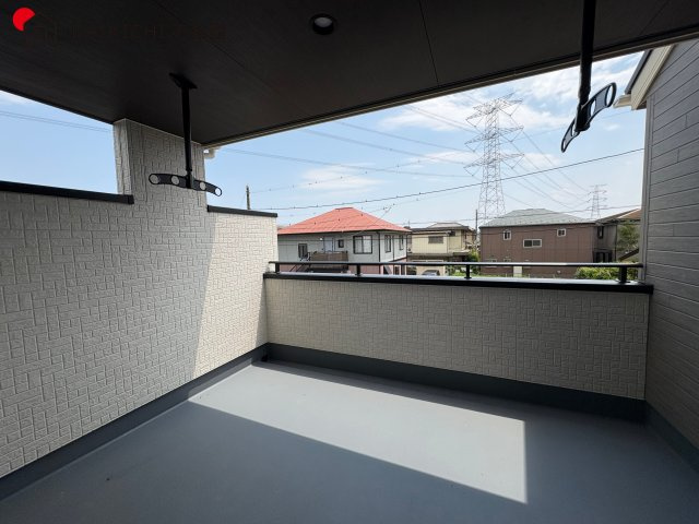 【バルコニー】 | 坂戸市鶴舞2丁目5期　ブルーミングガーデン　新築戸建　全1棟　1号棟