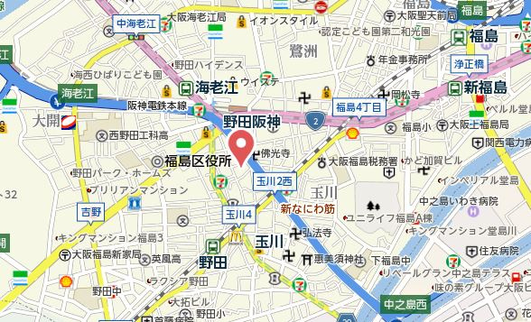 【地図】 | SERENiTＥ福島scelto