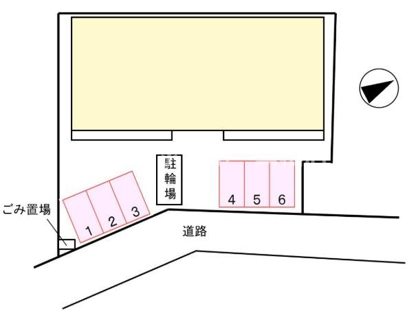 仲介手数料（賃料の1.10ヵ月）の50％OFF対象物件！の区画図