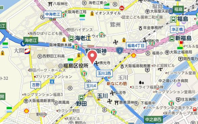 【地図】 | アドバンス西梅田ラシュレ