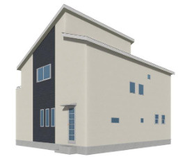 第3榛東村新井　新築戸建　1号棟の完成予想図