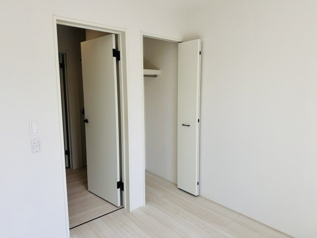 八王子市　川口町　新築一戸建て　２４ー６期の収納|～収納力の高いクローゼット完備～