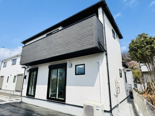 八王子市　川口町　新築一戸建て　２４ー６期の外観|～控除や減税で優遇の長期優良住宅　省エネ性能認定　デザイン性・快適性も実現～