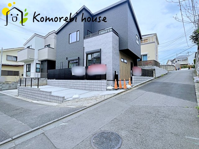 大宮南中丸　新築一戸建て　グリーンガーデン　Aの前面道路含む現地写真|26.4.6撮影済み
