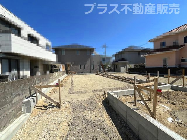 【外観】 | 福岡市早良区次郎丸4丁目2期　1号棟（全3棟）【仲介手数料無料・0円】 | 建築中の物件は、お近くのモデルハウスも一緒にご覧頂けます。