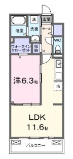 Ksパーシモンの間取り|★間取りです★