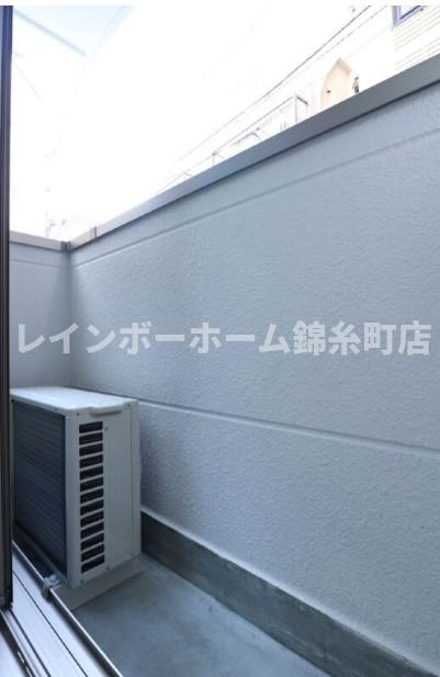 リッツ浅草のバルコニー