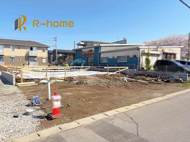 常総市水海道諏訪町第3　新築戸建て　5号棟の外観|2026年6月完成予定！近隣の同仕様完成物件をご見学いただけます♪