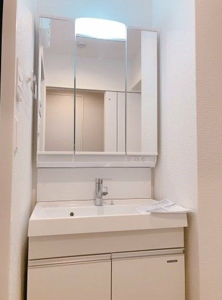 スリーアイランドタワー車道の洗面所