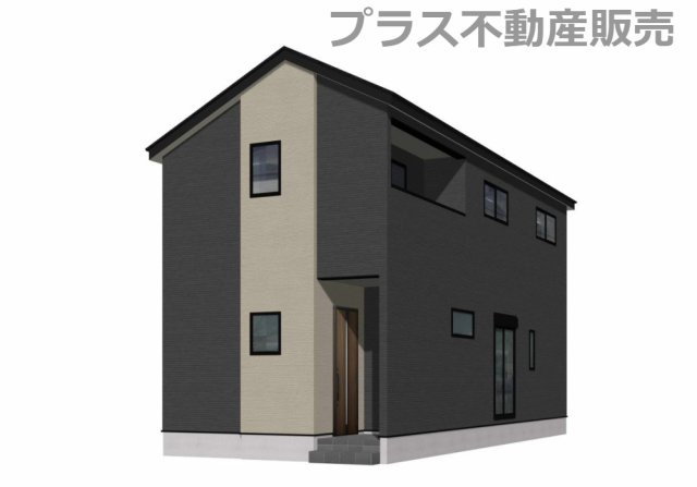【外観】 | 福岡市早良区次郎丸4丁目2期　3号棟（全3棟）【仲介手数料無料・0円】 | 現地写真。同じ物件を見るなら、プラス不動産販売にお任せ下さい。