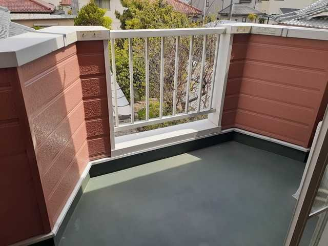 ウエストウッドのバルコニー