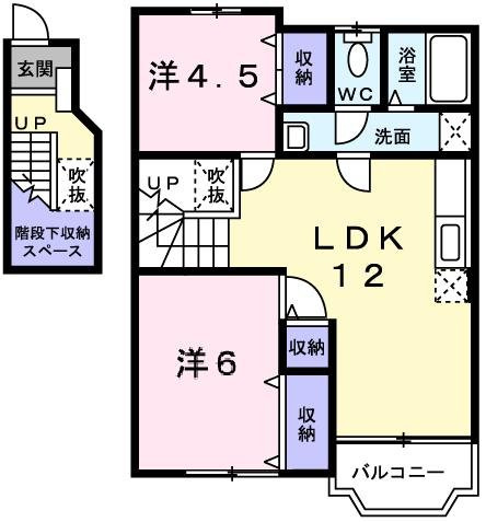 ウエストウッドの間取り