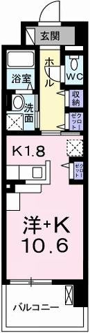 クレール姫路の間取り