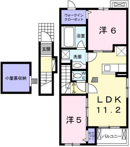 ファイン　コルソⅤの間取り