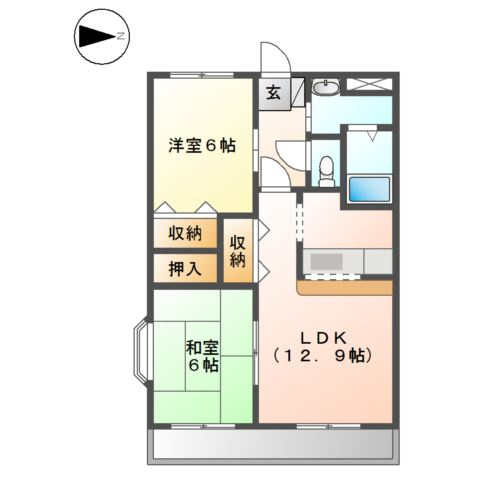 グランチェスタの間取り