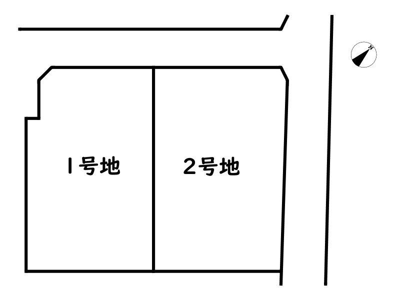 たつの市龍野町片山/売土地の区画図