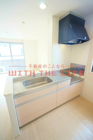 プレフェランス長門石のキッチン|使いやすいキッチンです