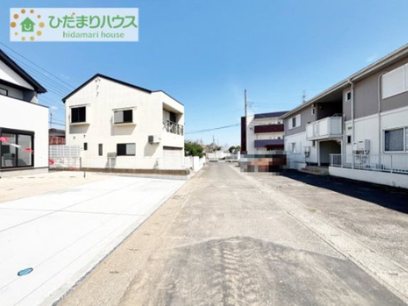 【前面道路含む現地写真】 | 取手市本郷2期　新築戸建　1号棟