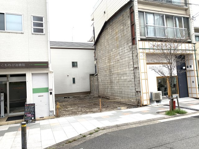 京都市北区紫野門前町　建築条件無し売土地の外観