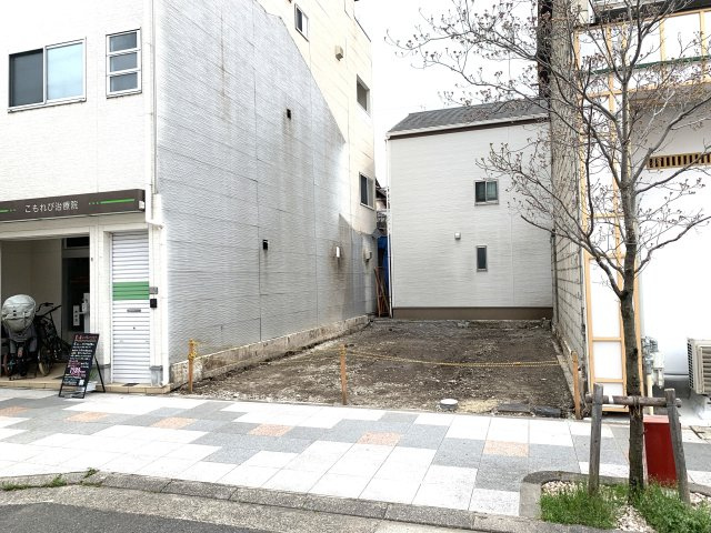京都市北区紫野門前町　建築条件無し売土地の外観