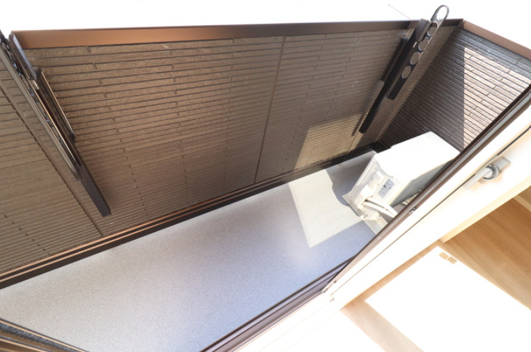 PREMILIFE羽屋のバルコニー