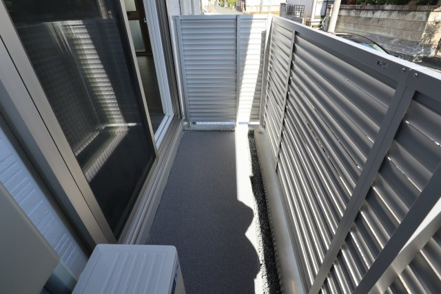 フレシールのバルコニー|陽当たり良好なバルコニーです