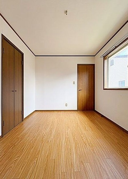 香流タウンＢの寝室