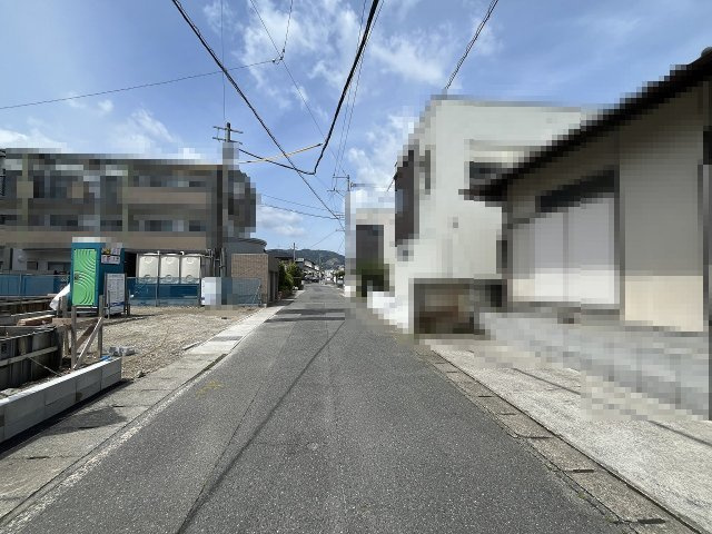【その他】 | 福岡市早良区次郎丸4丁目1期　1号棟（全3棟）【仲介手数料無料・0円】 | 現地写真。前面道路です。