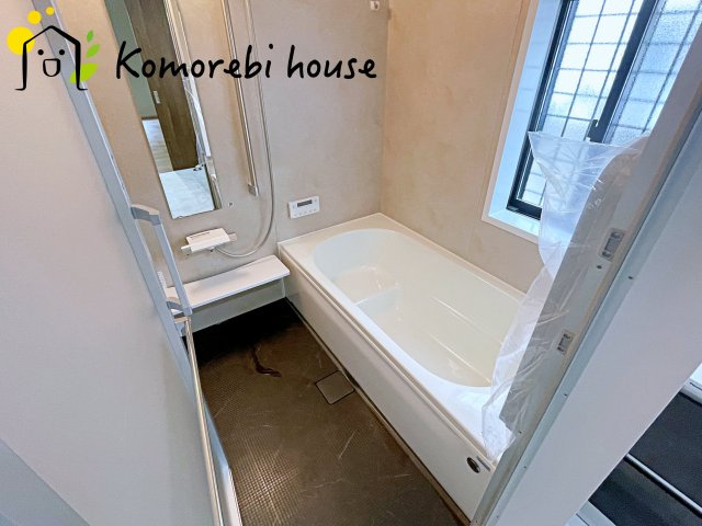 大宮大和田　2期　新築一戸建て　グリーンガーデン　01の浴室|ゆったり過ごせるお風呂です