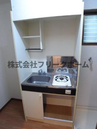 小金井市東町４丁目のアパートのキッチン