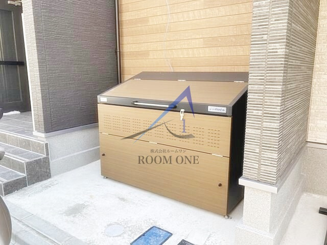 ヴィラ新小岩のその他共用部分|敷地内ごみ置き場です。