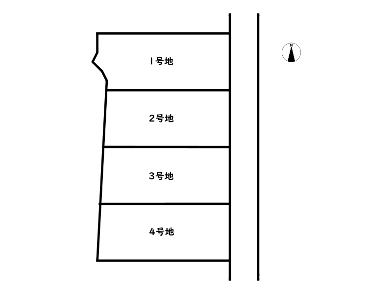 たつの市龍野町島田/売土地【全4区画】
