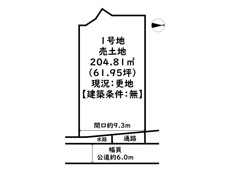たつの市龍野町島田/売土地【全4区画】の土地図