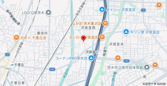 田中マンションの地図