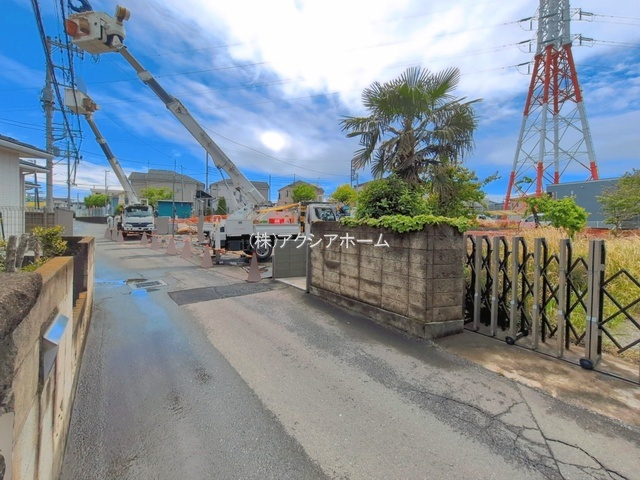 入間市小谷田2丁目・全4棟　新築一戸建　2号棟の前面道路含む現地写真|現地写真（2026年4月27日撮影）