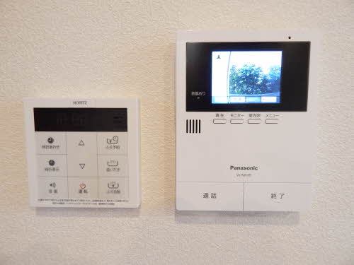 プロヌーブ萱方のセキュリティ|TVモニター付きで安心です☆