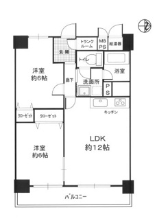 【間取り】 | 新大阪スカイハイツ