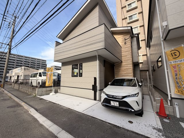 福岡市東区原田３期　１号棟の外観