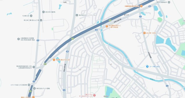 堺市南区赤坂台　新築一戸建ての地図
