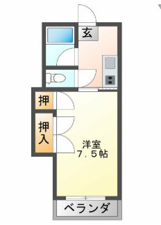 【間取り】 | メビウス昭和町