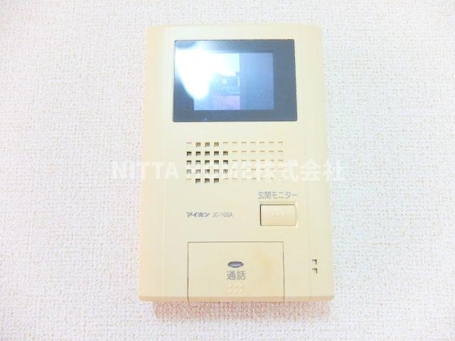 ベル　ファミーユⅠ　１番館のセキュリティ|来客時に安心なモニタ付きインターホン◎