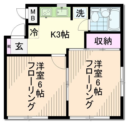 【間取り】 | ヴェラコートタマガワ