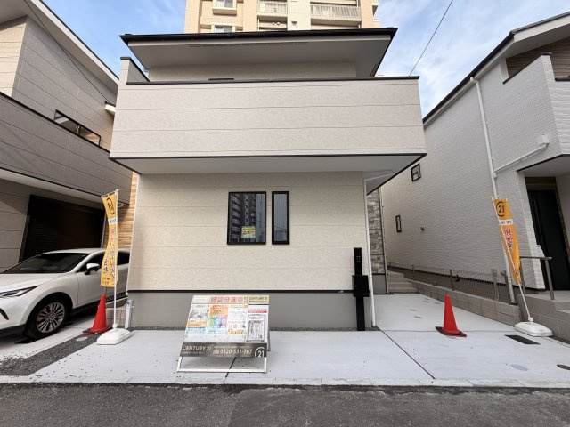福岡市東区原田３期　2号棟の外観