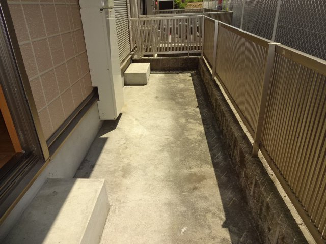 コンフォート高町Ⅱのバルコニー