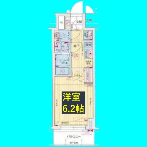 プレサンス広小路通今池の間取り
