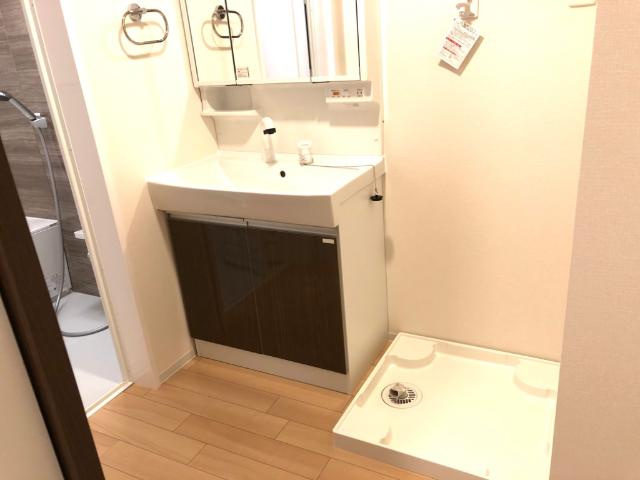 ルミーナ須賀川の洗面所|洗面